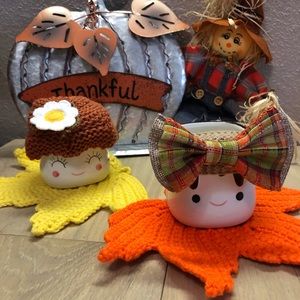 Avafort Marshmallows Shaped Hot Chocolate Mini Mugs. Thanksgiving/ fall decor